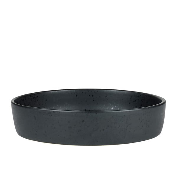 Must kivitehnika serveerimiskauss Basics Black, ⌀ 28 cm Stentøj - Bitz