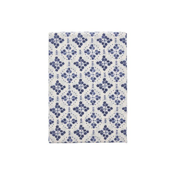 Valge-sinine puuvillane voodipesu üheinimesevoodile 140x200 cm Heirloom - Södahl-image-3