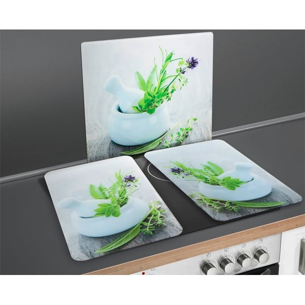 Klaasist seinakate pliidi äärde, 50 x 56 cm Herb Garden - Wenko-image-4