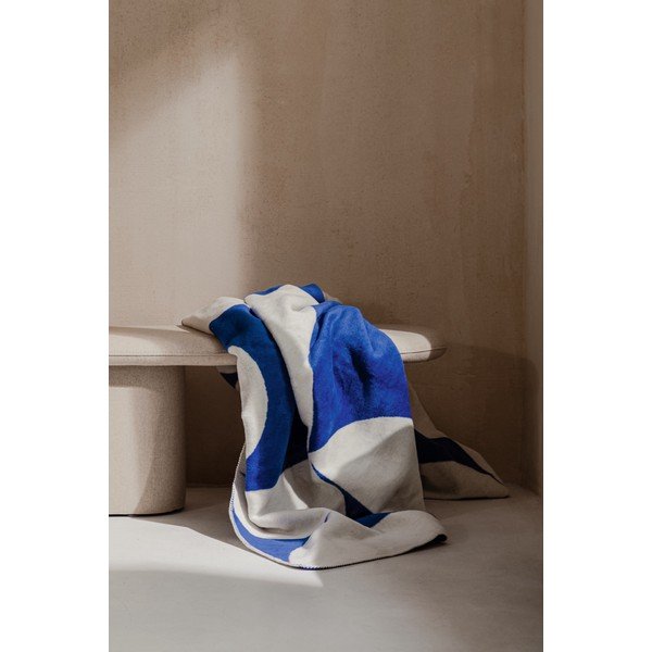 Sinine/kreemikas tekk 150x200 cm Tul - noo.ma-image-4