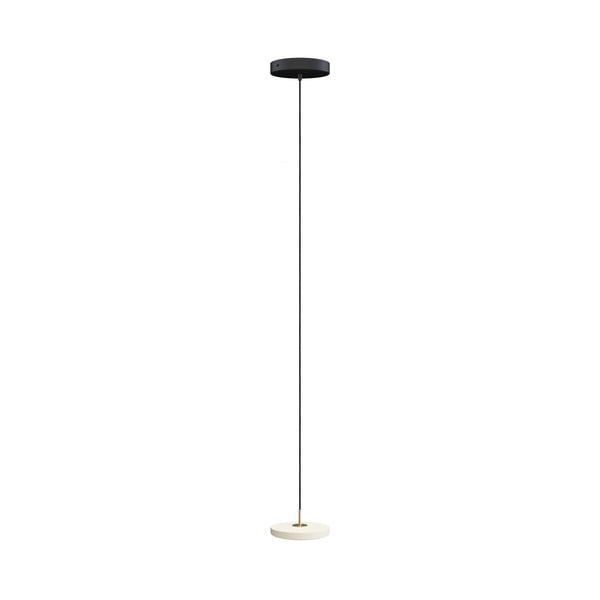 Valge LED rippvalgusti metallist lambivarjundiga ø 15 cm Asteria Micro - UMAGE-image-4