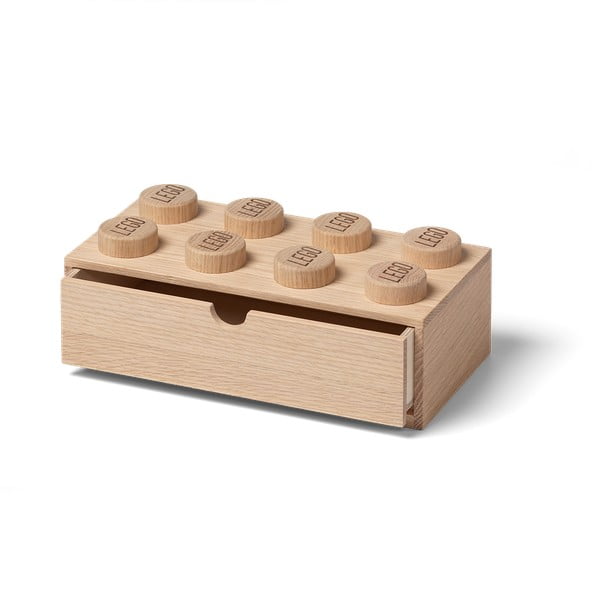 Tammepuidust valmistatud laste hoiukapp Wood - LEGO®