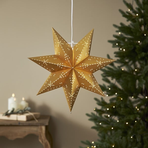 Jõuluvalgusti kuldne kaunistus ø 45 cm Classic - Star Trading
