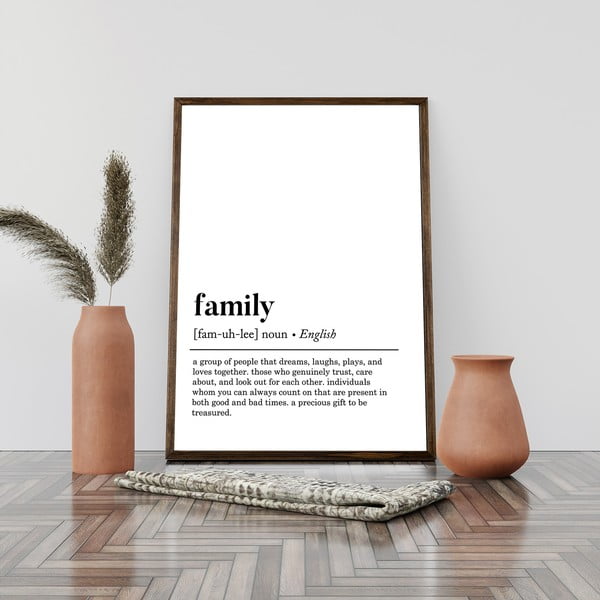 Plakat 50x70 cm Family - Wallity-image-3