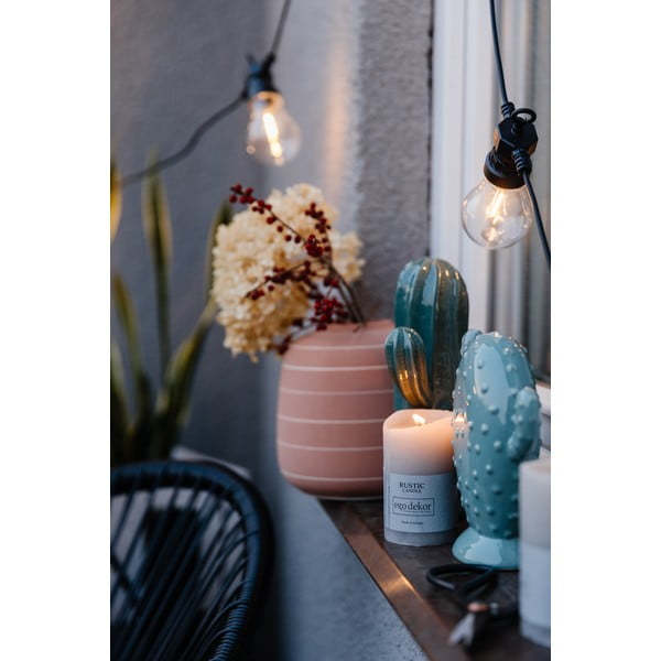 Terrakotta värvi keraamiline vaas , ⌀ 16,5 cm Terra - PT LIVING-image-1