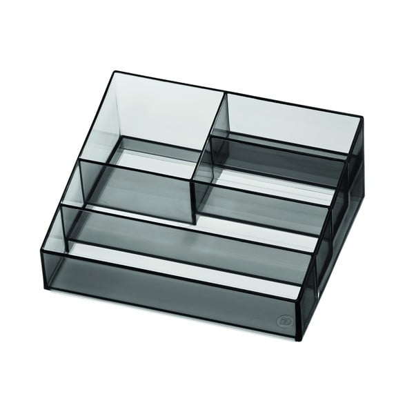 Matt must kosmeetikatoodete korraldaja vannitoas, mis on valmistatud taaskasutatud plastikust Nail Station - iDesign-image-2