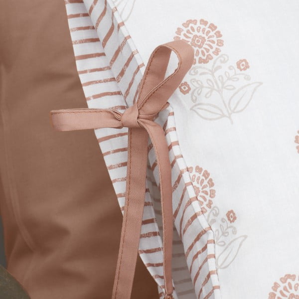 Valge voodipesu 200x200 cm Woodblock Floral - Pineapple Elephant-image-4