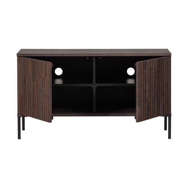Pruun TV-alus 100x56 cm Gravure - WOOOD-image-3