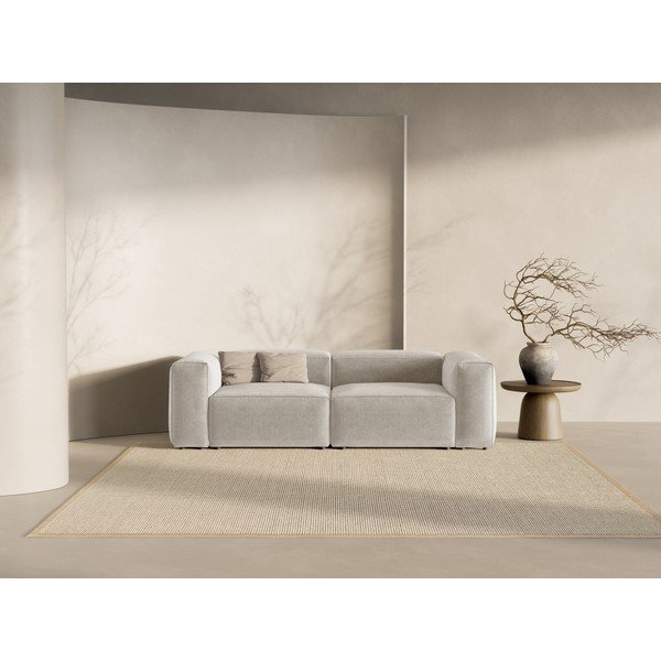 Beež diivan 264 cm Bergamo – Cosmopolitan Design-image-1