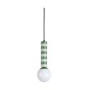 Roheline metallist ripplamp ø 12 cm Rayado - Leitmotiv