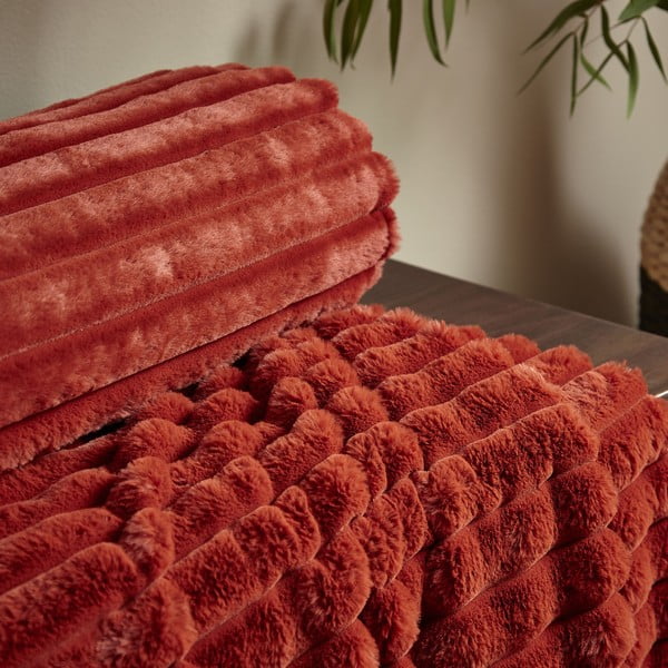Mikrofliisist tekk 130x170 cm Cosy Ribbed - Catherine Lansfield-image-2