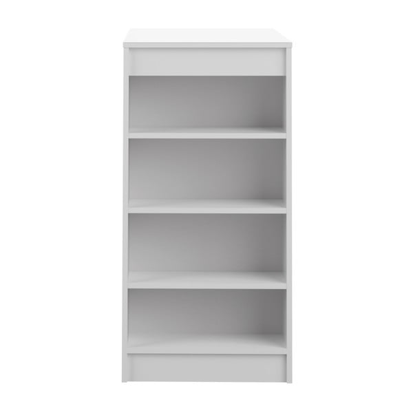 Bílý barový stůl s bílou deskou TemaHome Aravis-image-2