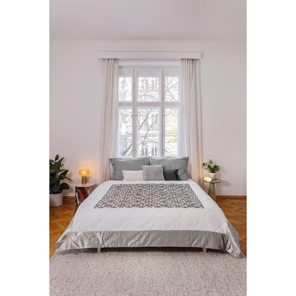 Sametine tepitud voodikate 220x230 cm Lattice Cut - Catherine Lansfield-image-4