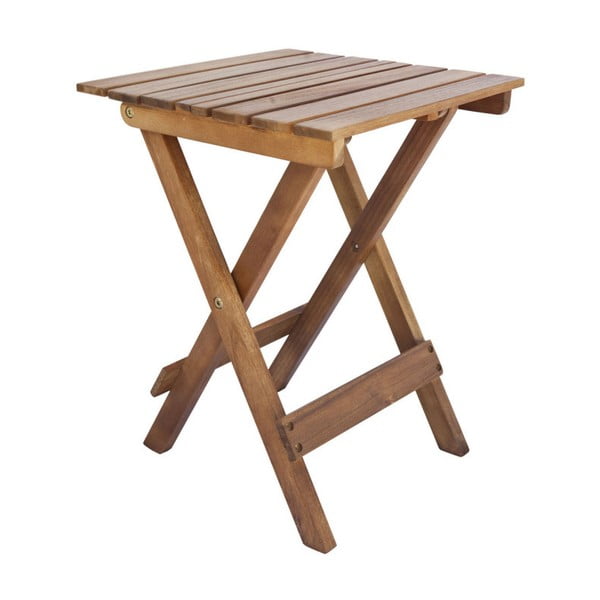 Čtvercový odkládací stolek z akátového dřeva SOB Garden