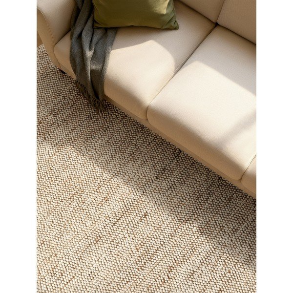 Beež käsitsi kootud villaseguga vaip 80x150 cm Peas - Villeroy&Boch-image-2