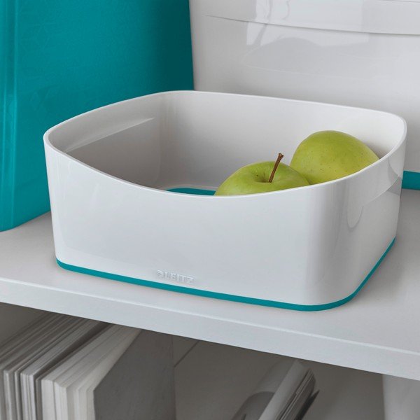 Valge-türkiissinine plastist hoiukarp MyBox - Leitz-image-3