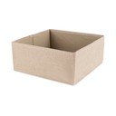Beež kangast hoiukast 28x12x12 cm Sandy - Compactor