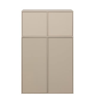 Kreem männipuidust modulaarne kapp 100x150 cm Daily - vtwonen