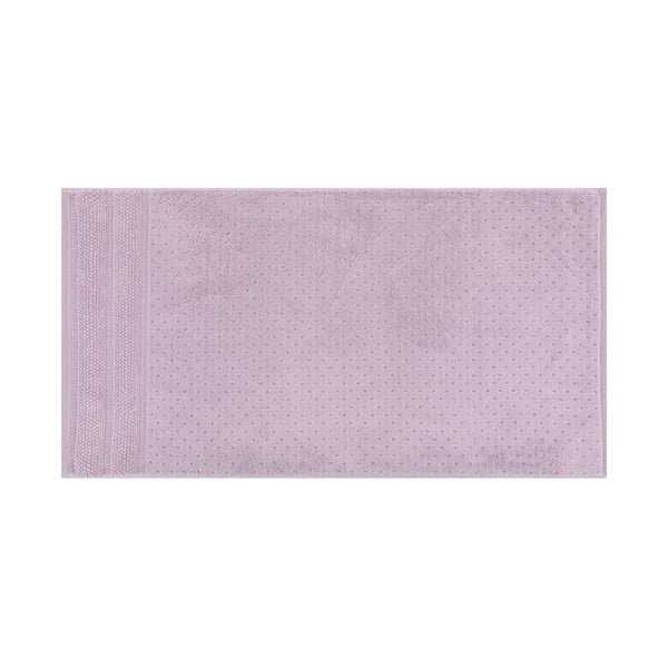 2 lilla puuvillase rätiku komplekt, 50 x 90 cm Arella - Foutastic-image-4