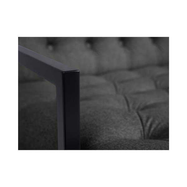 Tmavě šedé křeslo Mazzini Sofas Aster-image-1