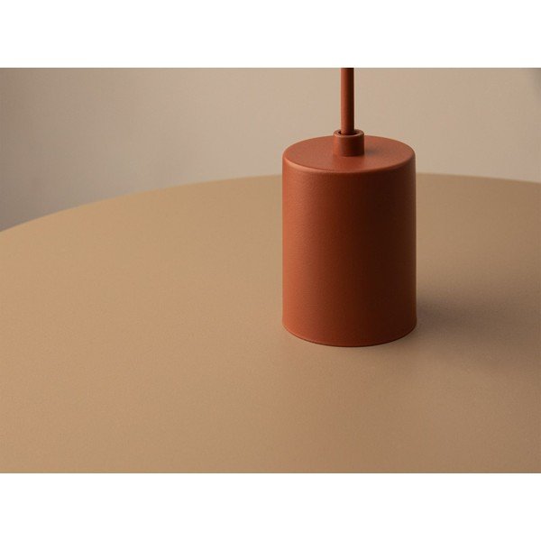 Helepruun metallist ripplamp ø 40 cm Ori - Micadoni-image-3