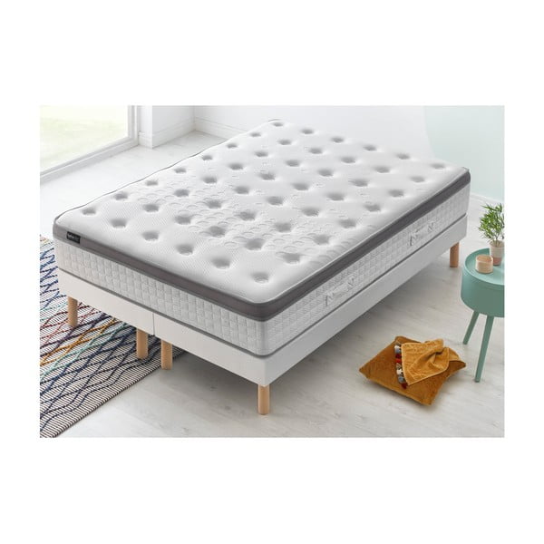 Dvoulůžková postel s matrací Bobochic Paris Doucelur, 100 x 200 cm + 100 x 200 cm