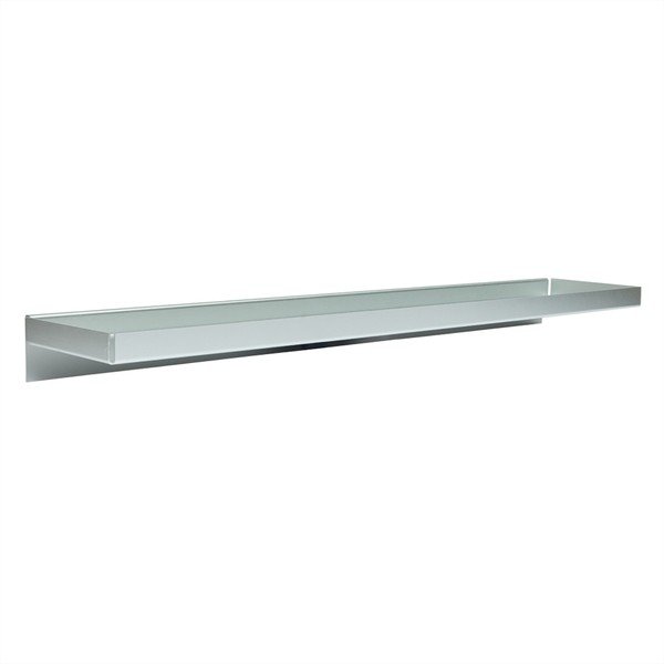 Hõbedane metallriiul 80 cm Bakku - OYOY Living Design
