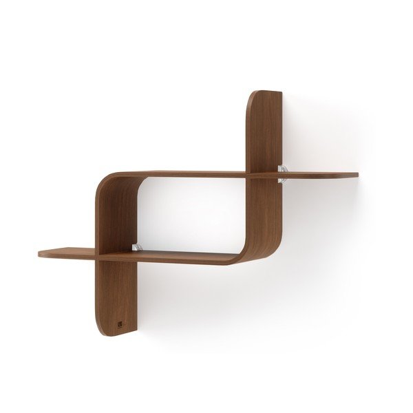 Naturaalset värvi kummist puidust riiulid Montage - Umbra-image-2