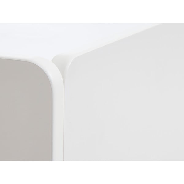 Valge TV-alus 160x55x45 cm Bera - Unique Furniture-image-3