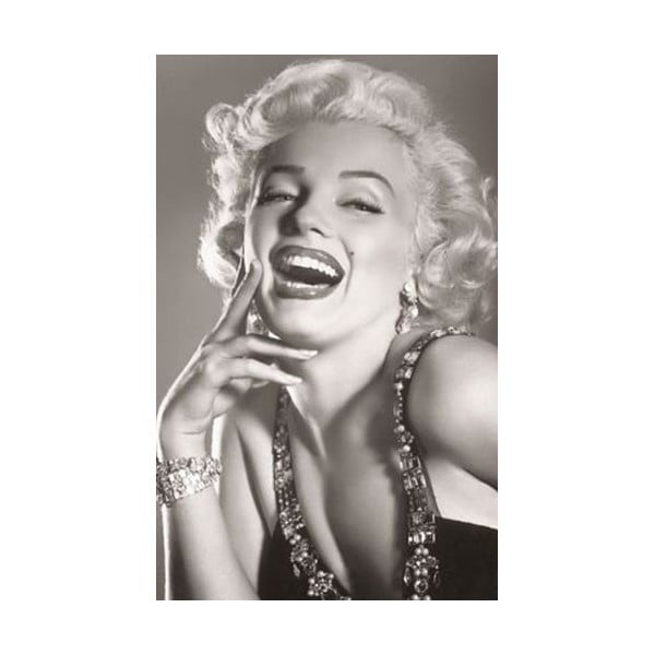 Fotoobraz Marilyn Black And White, 81x51 cm