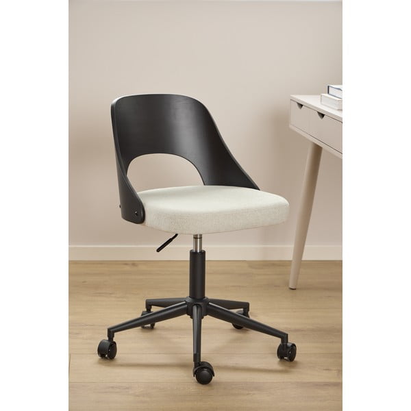 Must/beež kontoritool Lucy - Actona-image-2