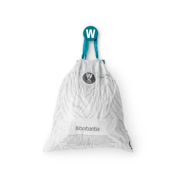 Prügikotid, 40 tk komplektis, 5l PerfectFit W - Brabantia-image-2