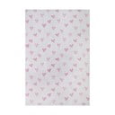 Roosa-valge laste vaip 120x170 cm Hearts - Hanse Home