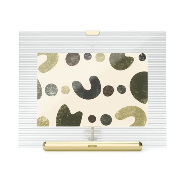 Kuldne klaasist pildiraam 16x20 cm Flute - Umbra-image-2