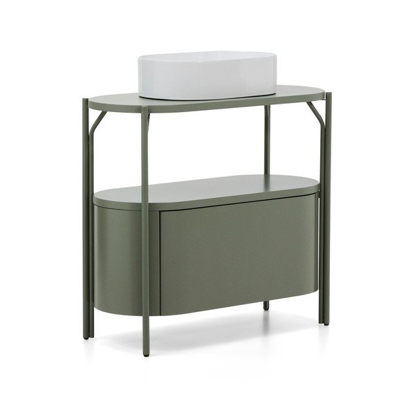 Roheline valamukapp 90x81 cm Arely - Kave Home-image-4