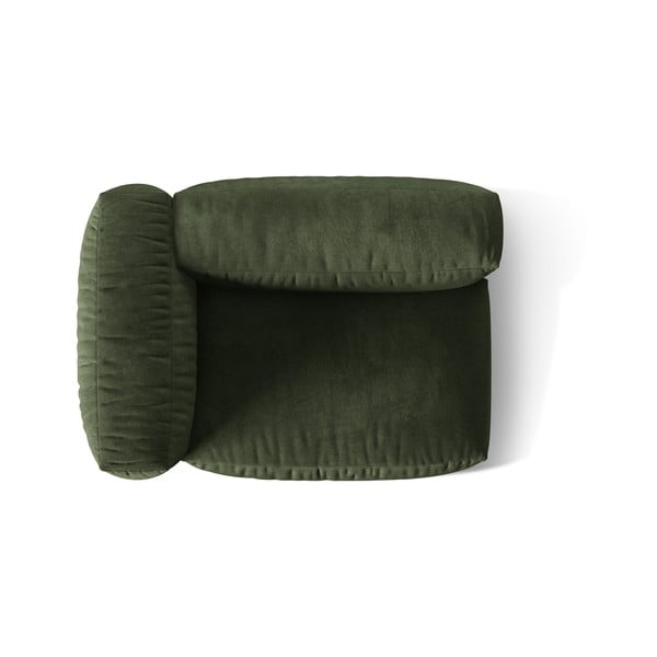 Roheline bukleekangast diivanimoodul (vasak nurk) Martina - Micadoni Home-image-3