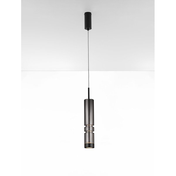 Hallist klaasist LED-rippvalgusti ø 8 cm Bento - Nova Luce-image-2