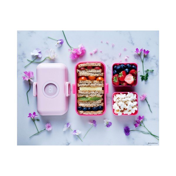 Růžový obědový box Monbento Tresor-image-3