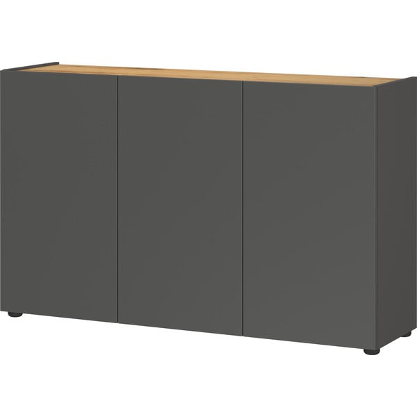 Antratsiitne tammespoonist kapp 120x76x34 cm Adrano - Germania-image-3