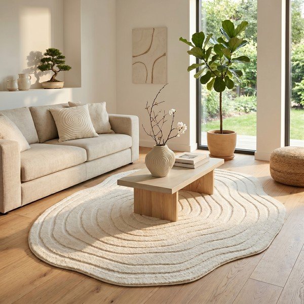 Kreemikas vaip 160x230 cm Pebble - ESTE-image-3