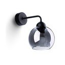 Must seinavalgusti ø 15 cm Grande - Sollux