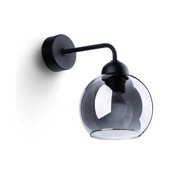 Must seinavalgusti ø 15 cm Grande - Sollux