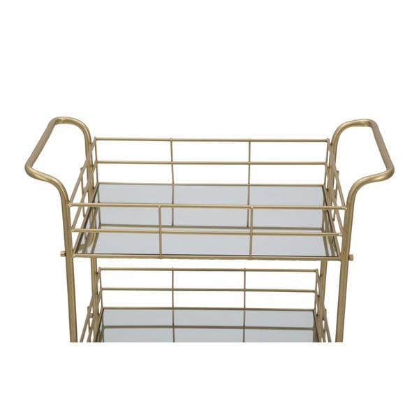 3-tasandiline serveerimiskäru kuldse Reo disainiga Carrello - Mauro Ferretti-image-4