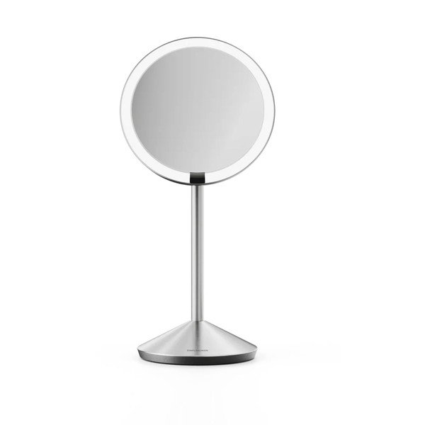 Kosmeetiline peegel valgustuse/suurendusega (5x suurendus) ø 12 cm - simplehuman