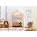 Laste riiul männipuidust Stela, 40 x 60 cm - Adeko