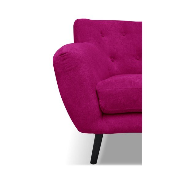 Růžová pohovka Cosmopolitan design Hampstead, 162 cm-image-2
