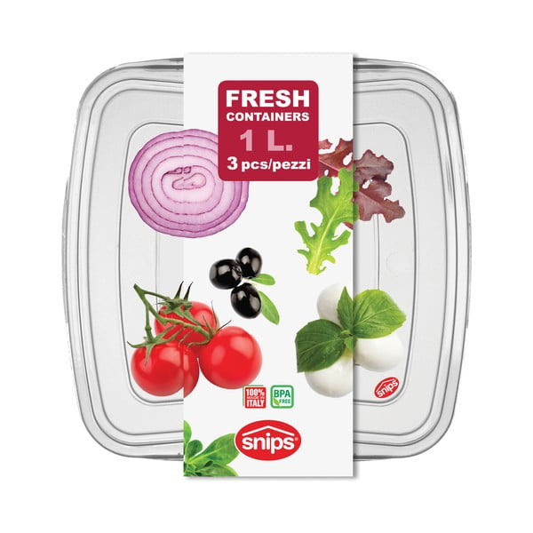 Komplekt 3 Classic toidukarpi, 1 l - Snips-image-4