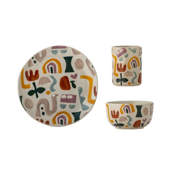 Kivinõudest laste õhtusöögikomplekt 3 osa Filur - Bloomingville Mini