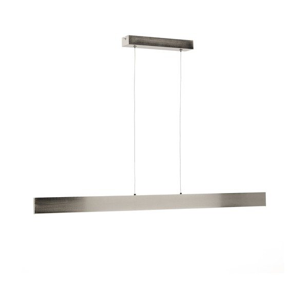 Hõbedane LED-ripplamp metallist varjuga Boadella - Kave Home