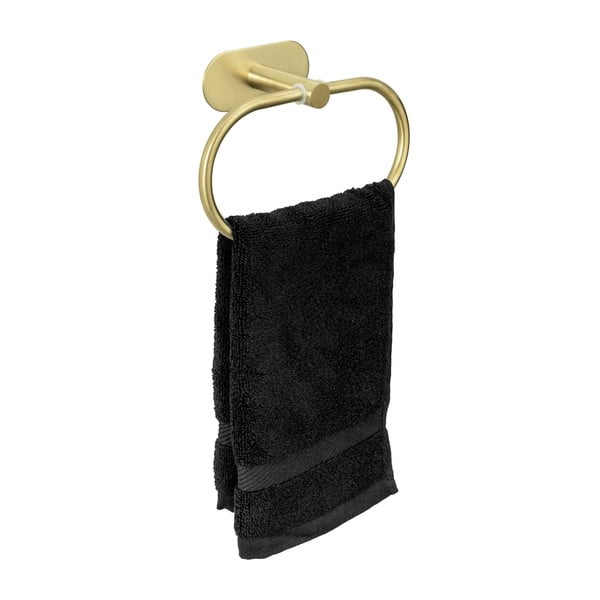 Isehoidev roostevabast terasest rätikuhoidja Orea Gold - Wenko-image-2